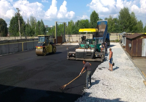 Устройство автодорог в Старбеево и Химкинском районе